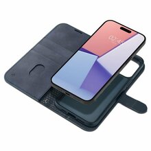 Telefoniümbris Spigen Wallet S Pro, Apple iPhone 15 Pro, tumesinine