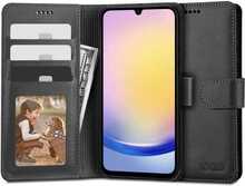 Kaitseümbris kaanega Tech-Protect Wallet, Samsung Galaxy A25 5G, must