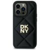 Telefoniümbris DKNY DKHCP14SPQDSLK Quilted Stack Logo, Apple iPhone 14, must