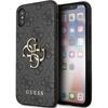 Telefoniümbris Guess 4G Big Metal Logo GUHCPX4GMGGR, Apple iPhone X/XS, hall
