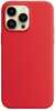 Telefoniümbris Mag Silicone Case, Apple iPhone 15, punane