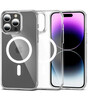 Telefoniümbris Tech-Protect FlexAir Hybrid MagSafe, Apple iPhone 15 Pro, läbipaistev