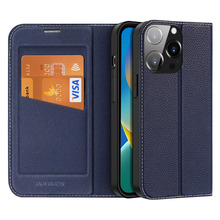 Dux Ducis Skin X2 rahakott, Apple iPhone 14 Pro, sinine