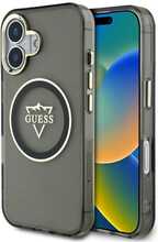 Telefoniümbris Guess IML Metal Mountain Logo MagSafe, Apple iPhone 16, must