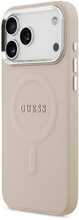 Guess PU Saffiano MagSafe ümbris, Apple iPhone 17 Pro, roosa