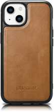 Telefoniümbris iCarer Leather Oil Wax WMI14220719-TN, Apple iPhone 14 Plus, pruun