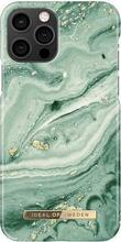 Telefoniümbris iDeal of Sweden IDFCSS21-I2061-258, Apple iPhone 12/12 Pro, Mint Swirl Marble