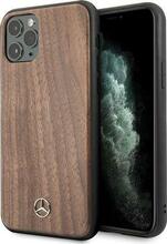 Telefoniümbris Mercedes MEHCN65VWOLB Wood Line Walnut, Apple iPhone 11 Pro Max, pruun