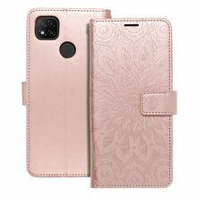 Telefoniümbris Mezzo Book, Xiaomi Redmi 9C, roosa kuldne