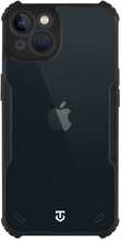 Tactical Quantum Stealth ümbris, Apple iPhone 13, läbipaistev/must