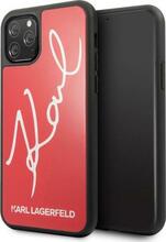 Telefoniümbris Karl Lagerfeld KLHCN58DLKSRE, Apple iPhone 11 Pro, punane