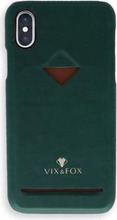 Telefoniümbris Vix&Fox Card Slot Back Shell, Apple iPhone XS Max, metsaroheline