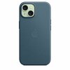 Telefoniümbris Apple FineWoven Case with MagSafe MT3G3ZM/A, iPhone 15, Pacific Blue