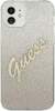 Telefoniümbris Guess GUHCP12SPCUGLSGO Glitter Gradient Script, Apple iPhone 12 mini, kuldne