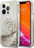 Telefoniümbris Guess TPU Big 4G Liquid Glitter GUHCP13XLG4GGO, Apple iPhone 13 Pro Max, kuldne