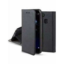 Kaitseümbris Smart Magnet, Huawei P10 Lite, must