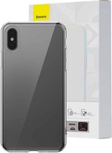 Telefoniümbris Baseus Simple P60151100201-03, Apple iPhone XS, läbipaistev