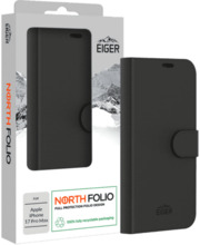 Eiger North Folio ümbris, Apple iPhone 17 Pro Max, must
