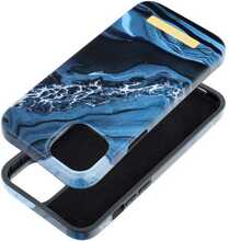 Forcell F-Protect Mirage ümbris, iPhone 15 Plus, MagSafe ühilduv, ocean marble