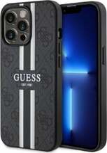 Telefoniümbris Guess GUHMP13XP4RPSK 4G Printed Stripes MagSafe, Apple iPhone 13 Pro Max, must
