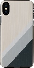 Man&Wood SmartPhone ümbris, Apple iPhone X/XS, hall ülikond must