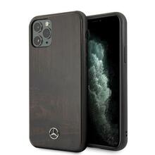 Telefoniümbris Mercedes-Benz Wood Line Rosewood MEHCN65VWOBR, Apple iPhone 11 Pro Max, pruun