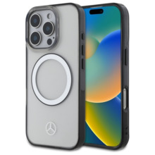 Telefoniümbris Mercedes MEHMP16X23HUOKC Printed MagSafe, Apple iPhone 16 Pro Max, läbipaistev