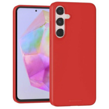 Telefoniümbris Mercury Soft Jelly Case, Samsung Galaxy A35 A356, punane