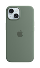 Silikoonümbris Apple iPhone 15 Silicone Case with MagSafe, cypress