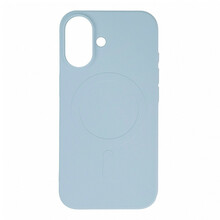 Telefoniümbris Wozinsky Liquid Silicone MagSafe, Samsung Galaxy S25, sinine