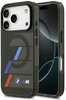 BMW M IML Metal Buttons Tricolor Lines MagSafe ümbris, Apple iPhone 17 Pro Max, must