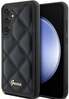 Telefoniümbris Guess GUHCS23FEPSQSQSK Quilted Metal Logo, Samsung Galaxy S23 FE, must