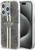 Telefoniümbris Guess IML 4G Gold Stripe GUHCP15LH4PSEGW, iPhone 15 Pro, pruun