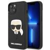 Karl Lagerfeld 3D Rubber Karl`s Head KLHCP14MKH3DBK ümbris, Apple iPhone 14 Plus, must