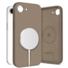 Telefoniümbris Tech-Protect Liquid Silicone MagSafe, Apple iPhone 16e, pruun
