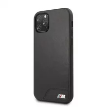 BMW Hardcase Smooth PU Leather ümbris, Apple iPhone 11 Pro, must