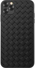 Telefoniümbris Devia Woven Pattern Design Soft Case, Apple iPhone 11 Pro, must