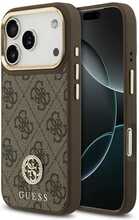 Telefoniümbris Guess 4G Strass Logo MagSafe GUHMP17LP4GRMDEW, Apple iPhone 17 Pro, pruun