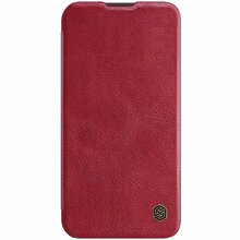 Telefoniümbris Nillkin Qin Pro Leather, Apple iPhone 14 Pro Max, punane