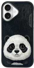 Telefoniümbris Nimmy Big Eyed Pet 2.0 Panda, Apple iPhone 16, must
