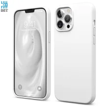 Silikoonümbris Riff Soft Silicone Case, Apple iPhone 13 Pro, valge