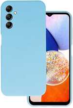 Silikoonümbris Lite TOPT, Samsung Galaxy A14 4G/5G, helesinine