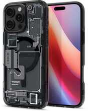 Telefoniümbris Spigen Ultra Hybrid MagSafe, iPhone 16 Pro, tumehall