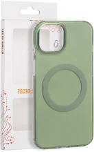 Tecto Shield Mistiq Mag ümbris, iPhone 15, oliivroheline