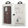 Telefoniümbris BMW BMHCP13SRSPPR Leather Curve Perforate, Apple iPhone 13 Mini, punane