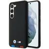 BMW Leather Textured & Stripe BMHCS23S22RDPK ümbris, Samsung Galaxy S23, must