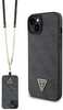 Telefoniümbris Guess Crossbody 4G Metal Logo GUHCP15MP4TDSCPK, iPhone 15 Plus, must