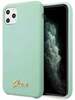 Silikoonümbris Guess GUHCN58LSLMGG, Apple iPhone 11 Pro, roheline/vintage kuldne