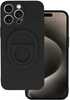 Telefoniümbris Tel Protect Magnetic Elipse, Apple iPhone 15 Pro, must