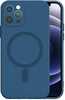 Telefoniümbris Protect MagSilicone, Apple iPhone 12, tumesinine